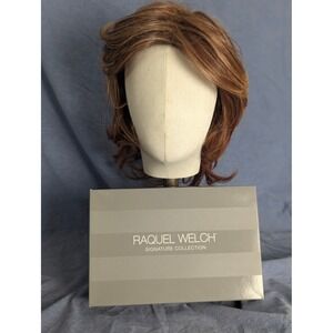 Raquel Welch Embrace Wig Fiery Copper RL31/29 Signature Collection Average Size
